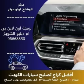 برمجة أون لاين بي ام دبليو في الكويت | برمجة عن بعد لجميع الأنظمة بأعلى كفاءة