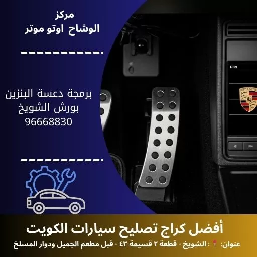 برمجة دعسة البنزين بورش