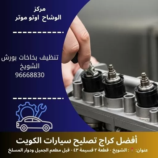 تنظيف بخاخات بورش