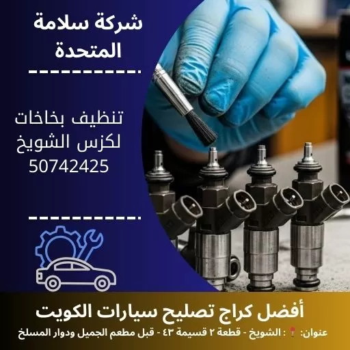 تنظيف بخاخات لكزس