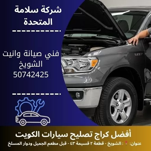 فني صيانة وانيت