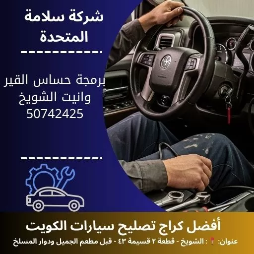 برمجة حساس القير وانيت