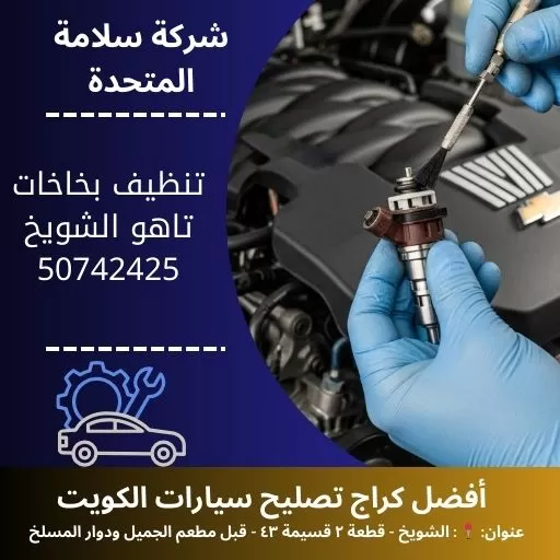 تنظيف بخاخات تاهو