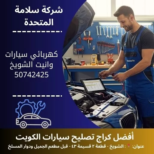 كهربائي سيارات وانيت